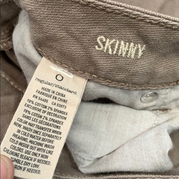 American Eagle Brown Skinny Jeans - Picture 6 of 6